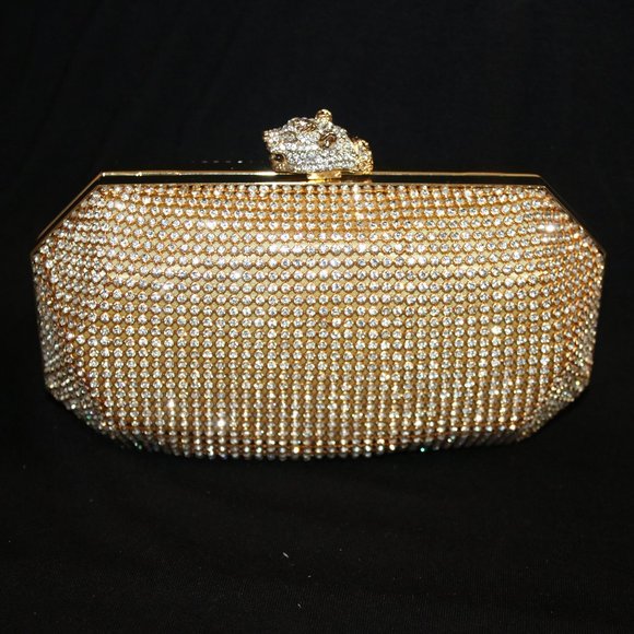 Handbags - Crystal Covered Evening Purse